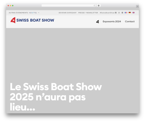 Ergopix WordPress plugin - boat-show.ch