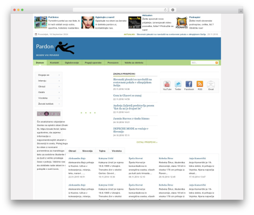 Wp cumulus WordPress plugin - pardon.si