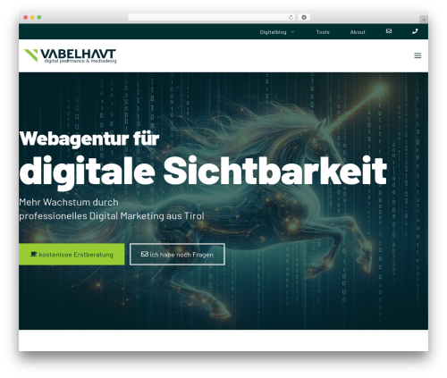 WordPress theme GeneratePress - www.vabelhavt.at