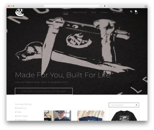 Classic menu block WordPress plugin - concusscreations.com