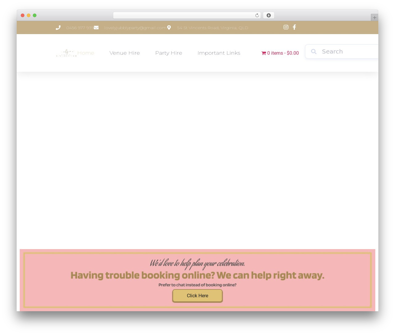 WordPress theme Hello Elementor - lovelyjubblyevents.com.au