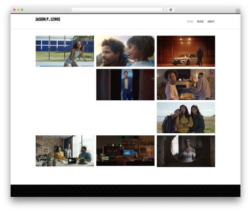 WordPress theme Norris - jasonplewis.com