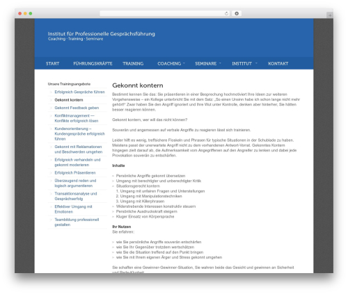 WordPress theme Solid WP v2.0.0 (Share on Theme123.Net) - professionelle-gespraechsfuehrung.com/training/gekonnt-kontern