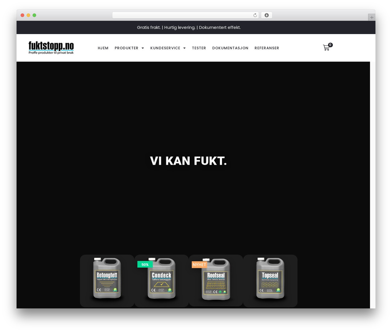 Best WordPress theme Hello Elementor - fuktstopp.no