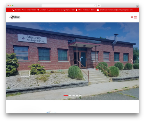 Chemlabs WordPress theme - sterlinganalytical.com