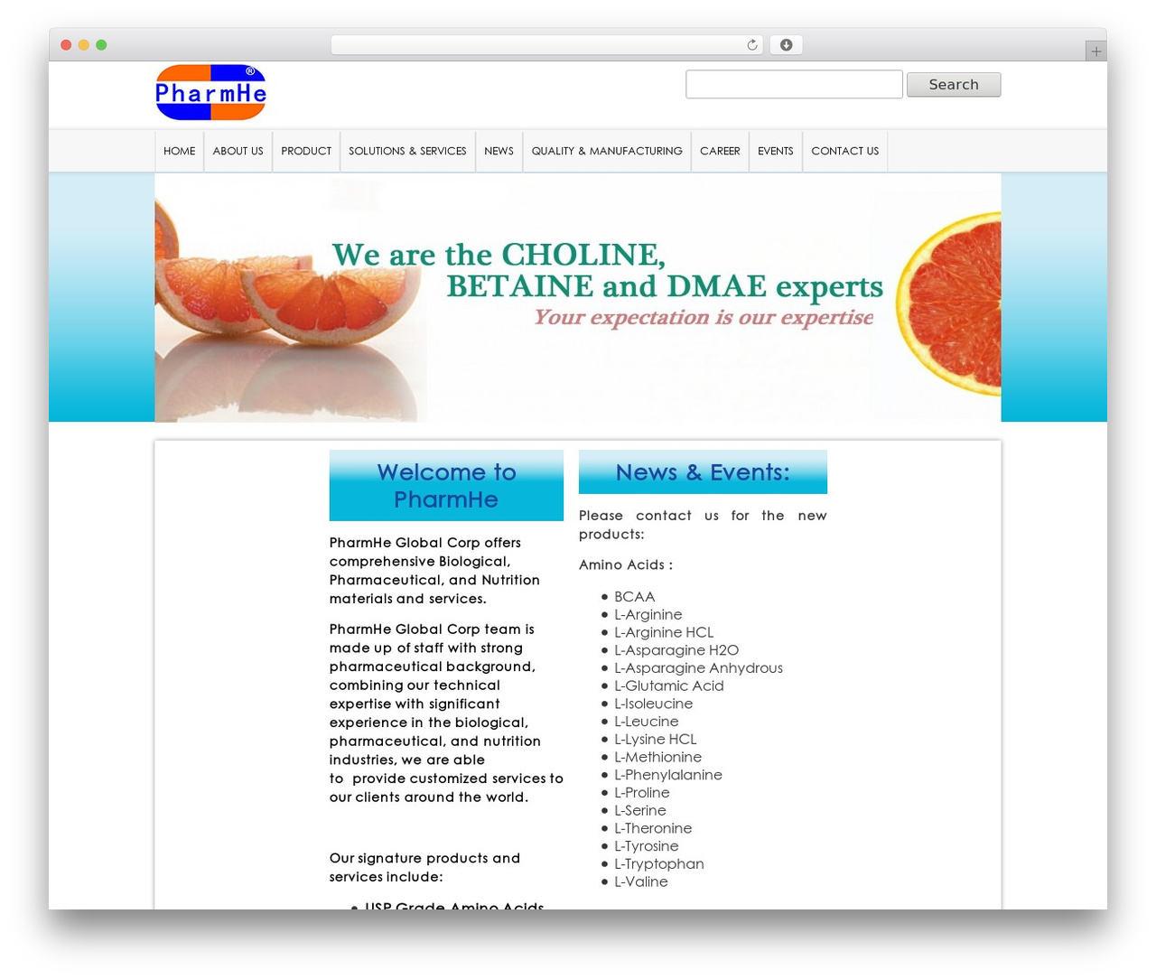 Custom Theme WordPress theme - pharmhe.com