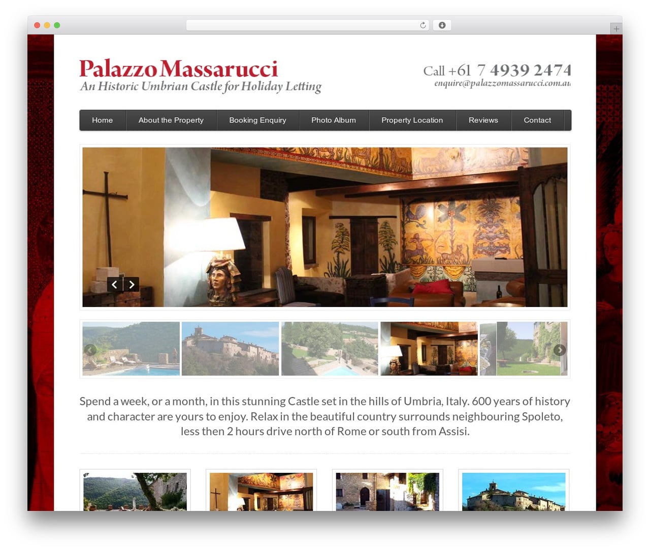 Function WordPress theme - palazzomassarucci.com.au