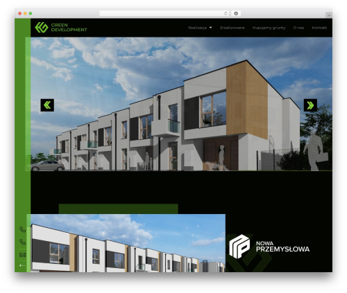 Green Dev WordPress theme - nowy-dom.com