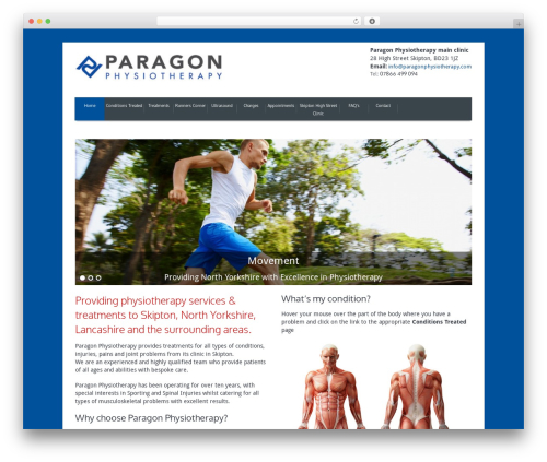 Si contact form WordPress plugin - paragonphysiotherapy.com