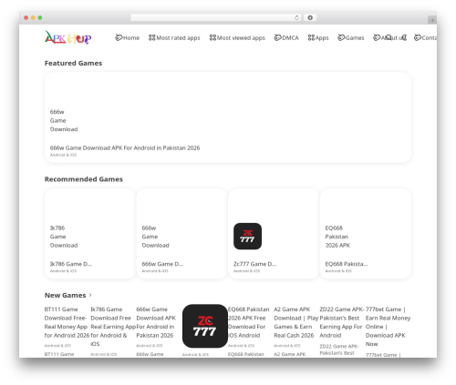 PixelForge Lite WordPress theme - apkhup.pk