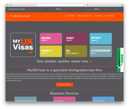 Start WordPress WordPress theme - www.myukvisas.co.uk
