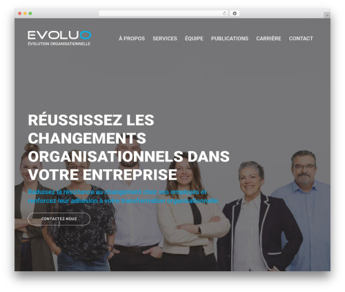 Theme WordPress Evoluo - evoluo.ca