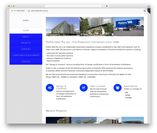 Theme WordPress Vertikal - profire.net.au