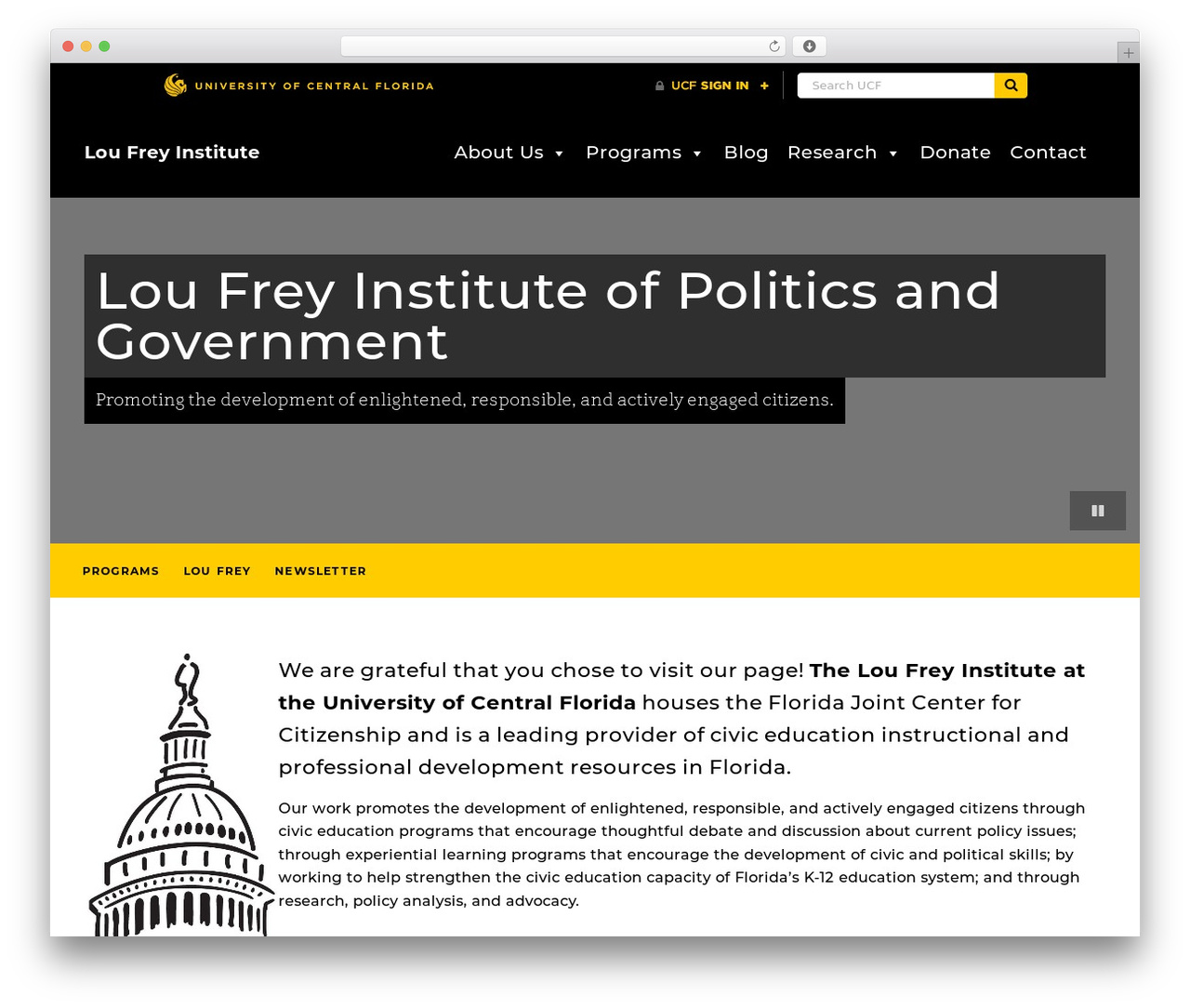 UCF WordPress Theme WordPress theme - loufreyinstitute.org UCF WordPress Theme WordPress theme - loufreyinstitute.org