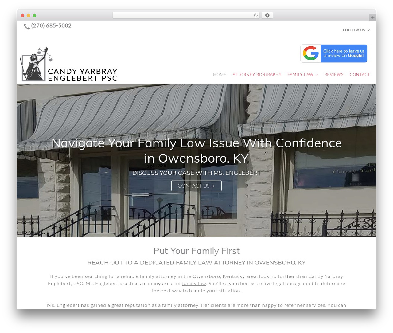 WordPress theme Beacon Theme - cyelaw.co