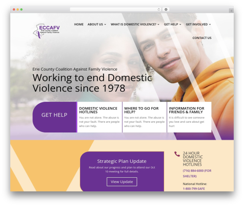 WordPress theme Divi Child - eccafv.org