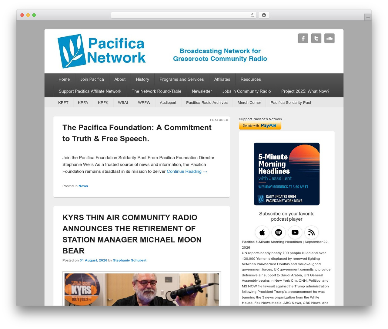 Catch Box Pro WordPress theme - pacificanetwork.org