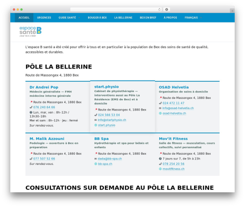 FAQ Block (faq-block) free WordPress plugin - b-sante.ch