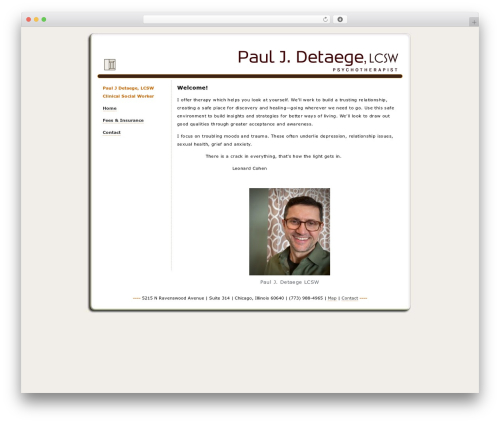 Net Elevation Template theme WordPress - pauldetaege.com