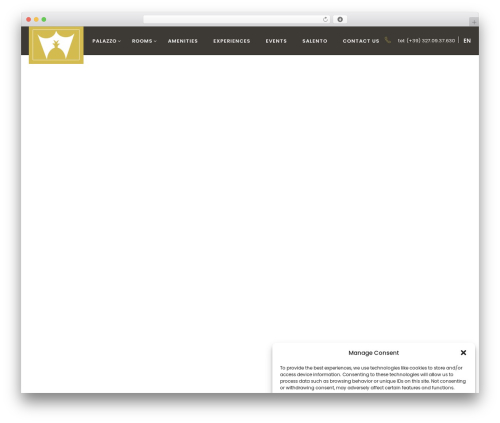 Solaz theme WordPress - palazzoguglielmo.co.uk