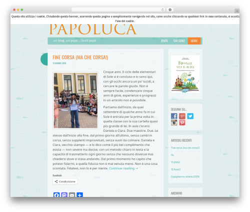 Something Fishy WordPress blog theme - papoluca.it