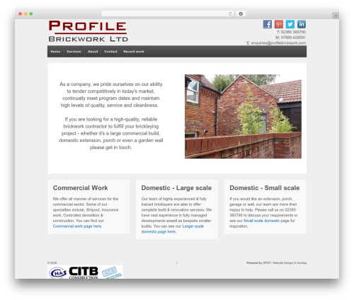 Corpo_toolkit WordPress plugin - profilebrickwork.com