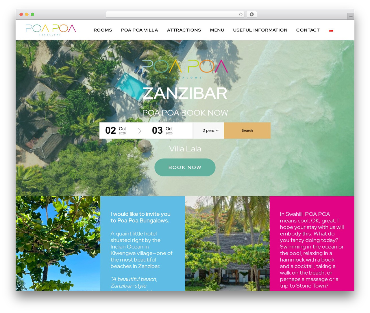 Uncode WP theme - poapoabungalows.com Uncode WP theme - poapoabungalows.com