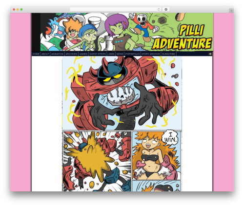 WordPress theme ComicPress 3C - pilli-adventure.com