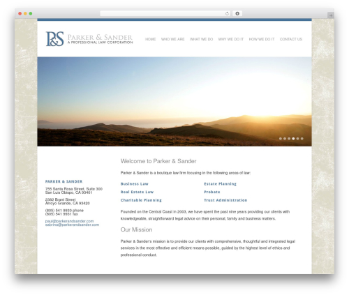 Wp testimonials WordPress plugin - parkerandsander.com