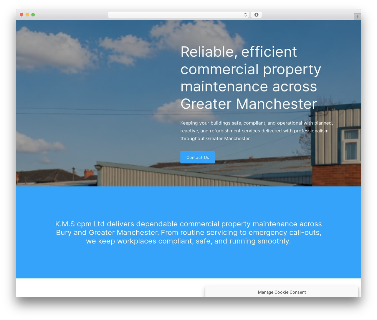 WP theme Constructor - kmscpm.com
