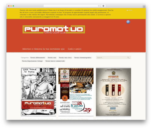 Caja WordPress theme - puromotivo.com