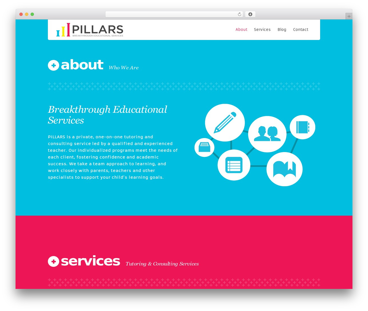 Kronos WP WordPress theme - pillarsedu.com