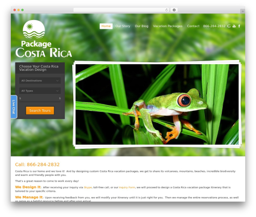 Popup domination WordPress plugin - packagecostarica.com