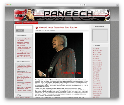 paneech_theme_final WordPress theme - paneech.com