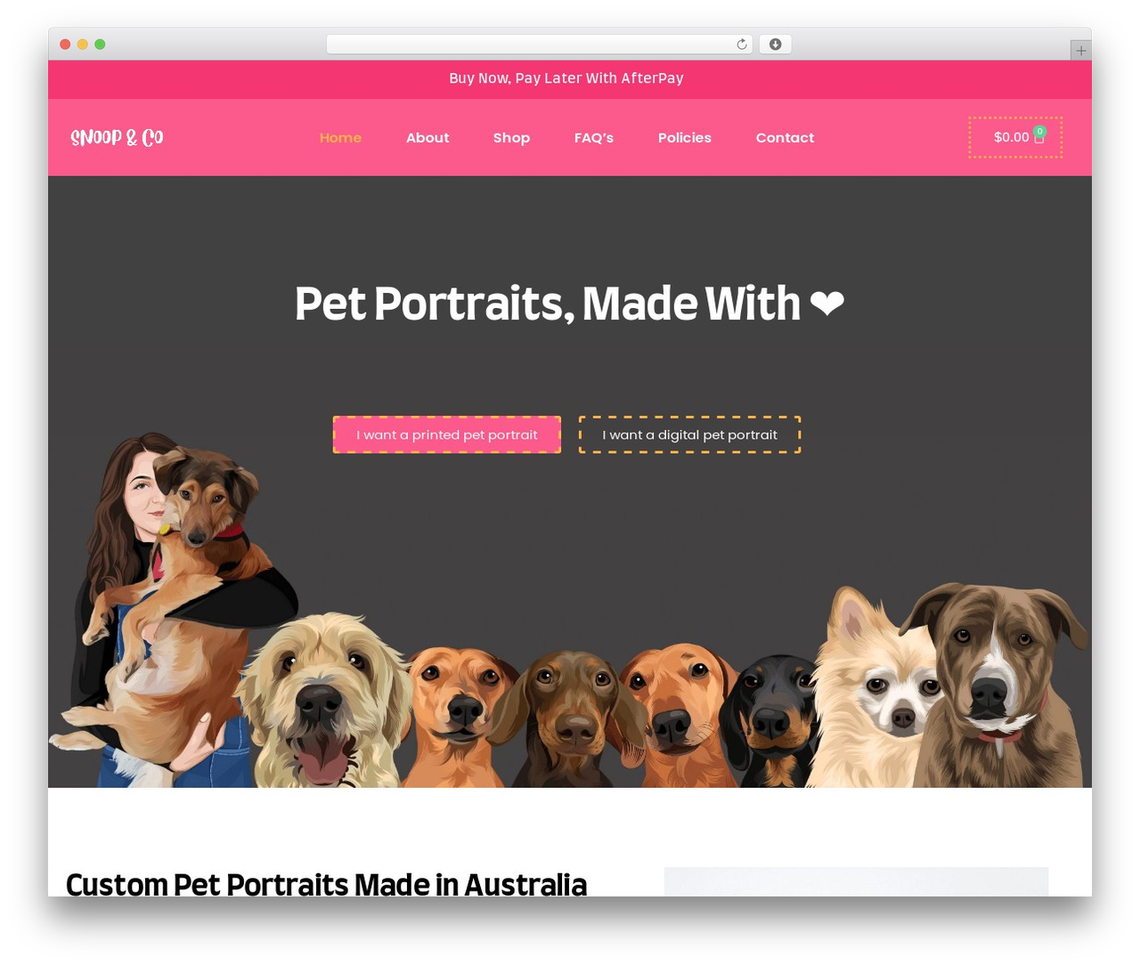 Riode WordPress theme - snoopandco.com Riode WordPress theme - snoopandco.com