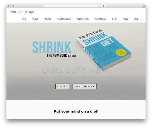 starter theme WordPress - philippetahon.com