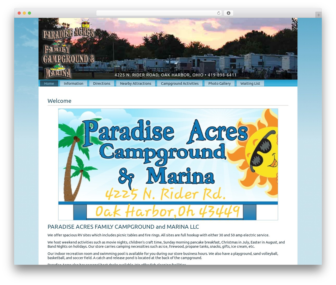 Theme WordPress version2 - paradiseacrescampground.com Theme WordPress version2 - paradiseacrescampground.com