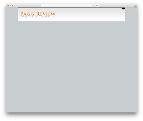Vibrant CMS WP theme - paggreview.org