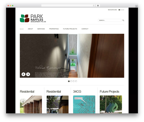 WordPress Theme 1422 WordPress website theme - park-raffles.com