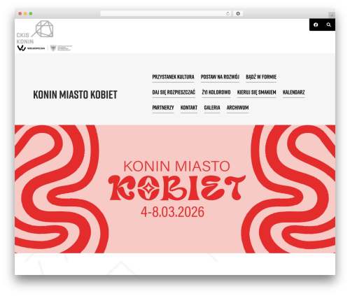 WordPress theme CKiS Theme - koninmiastokobiet.pl