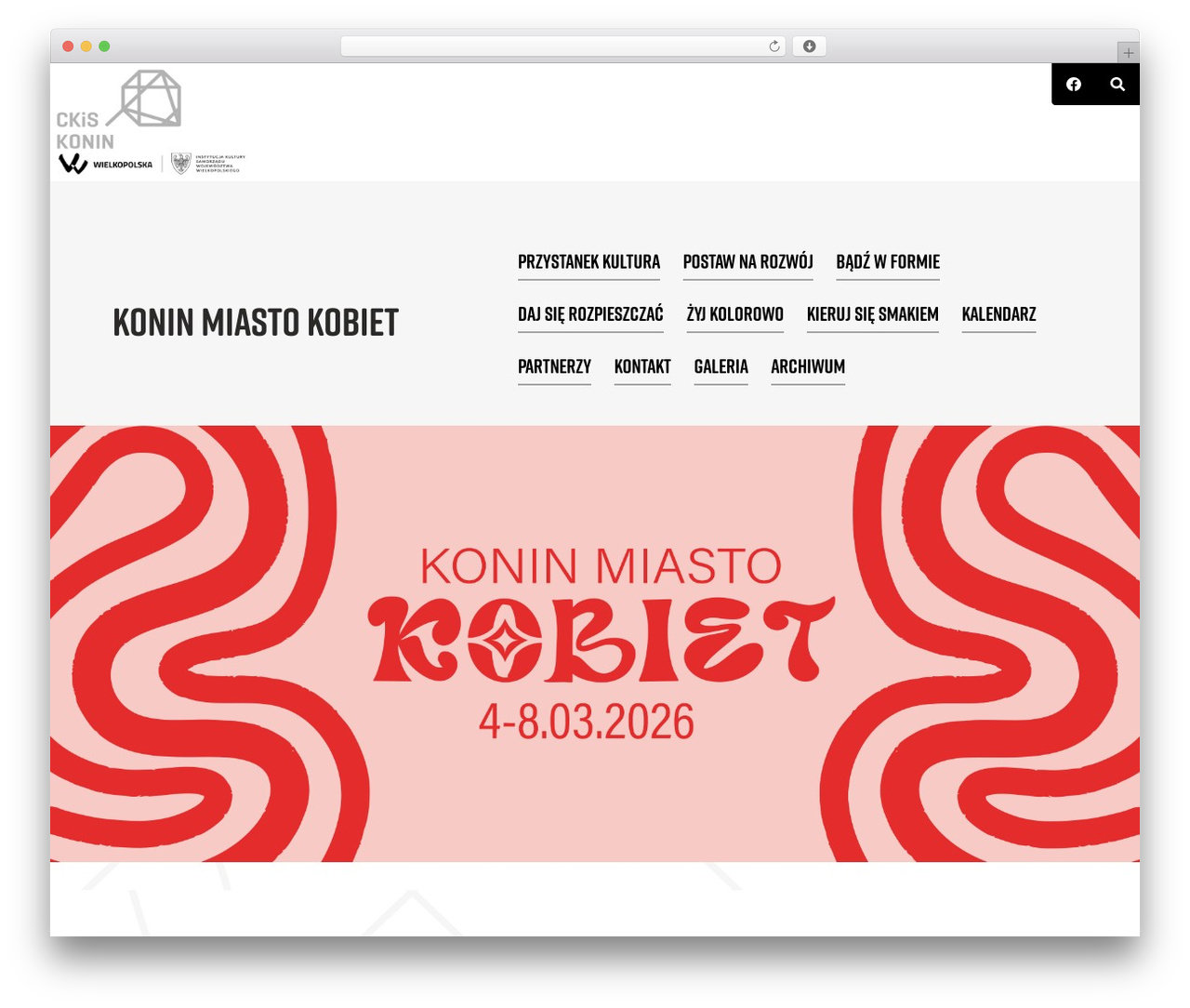 WordPress theme CKiS Theme - koninmiastokobiet.pl