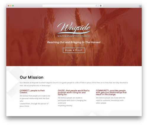 WordPress theme Divi - waysidesouthernbaptist.com