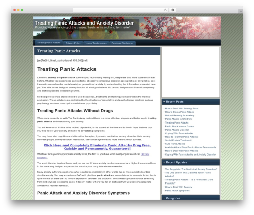 WordPress theme FlexSqueeze - panicanxietyaid.com