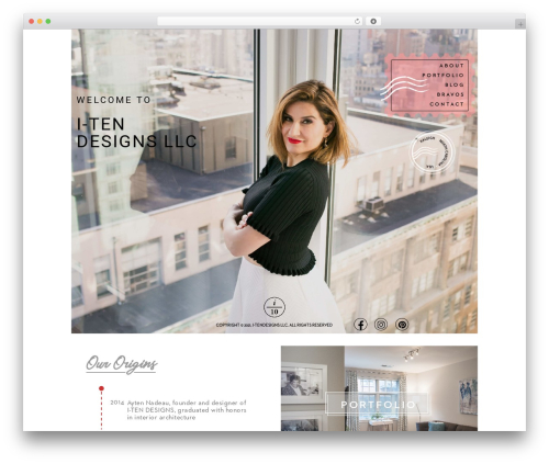 WordPress theme iTenDesigns - itendesigns.com