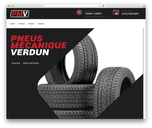 Autoresq WordPress theme - pmverdun.com
