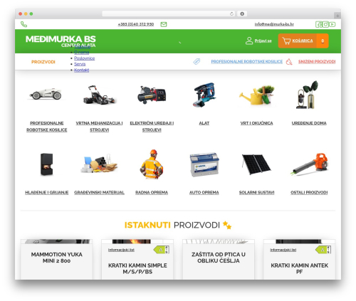 Bricks best WordPress theme - medjimurka-bs.hr