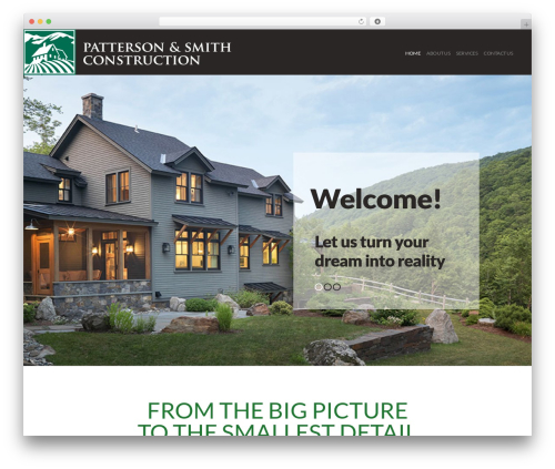 cherry WP theme - pattersonandsmith.com