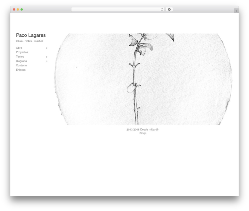 Corner premium WordPress theme - pacolagares.com