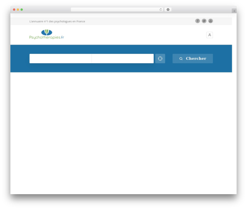 Directory Plus Child Theme WordPress theme - psychotherapies.fr