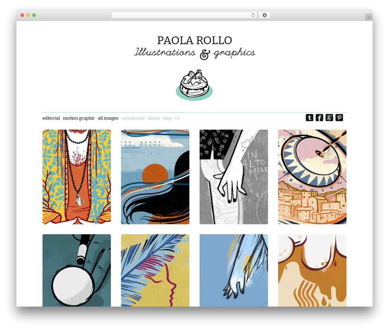 Grid Theme Responsive WordPress theme - paolarollo.com